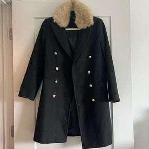 Top Shop Dress Coat Size 4